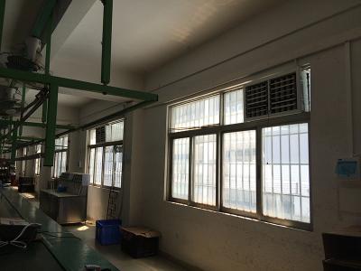 车间安装润东方环保空调节能又降温！